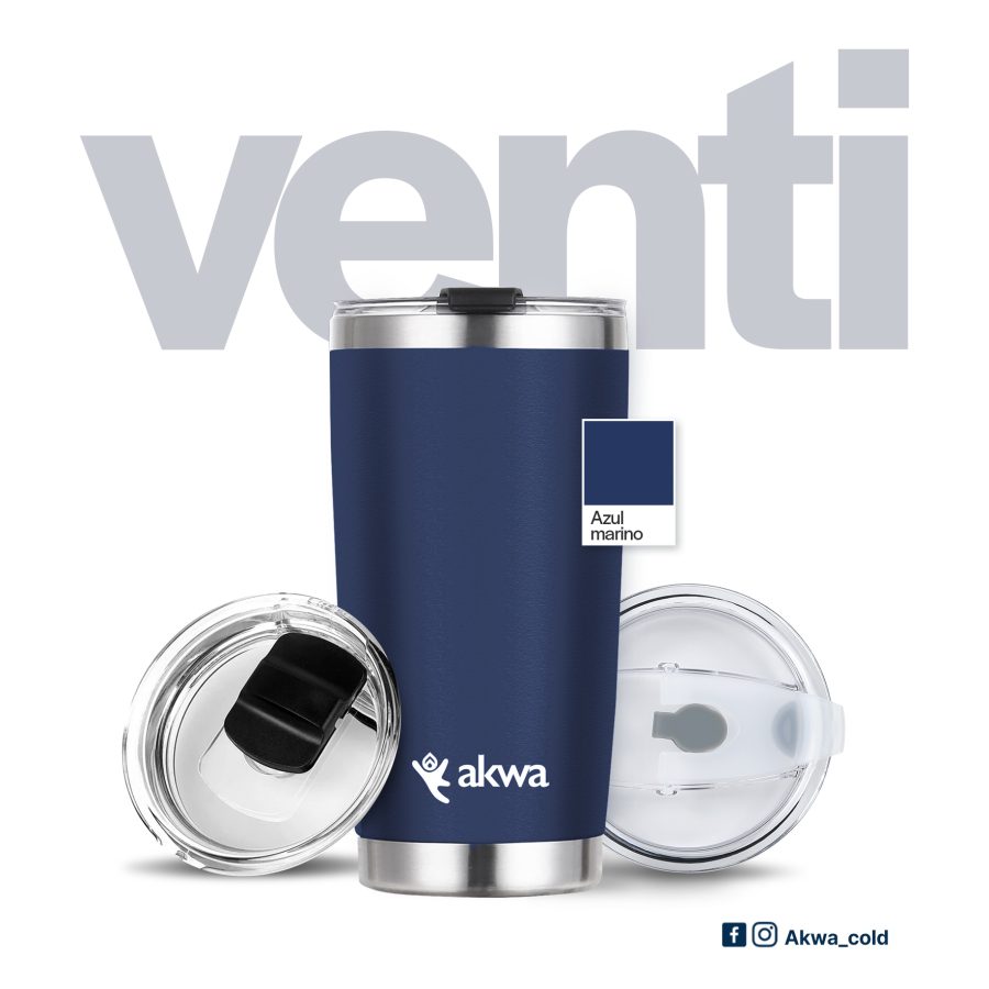 Vaso Venti azul navy - Image 2