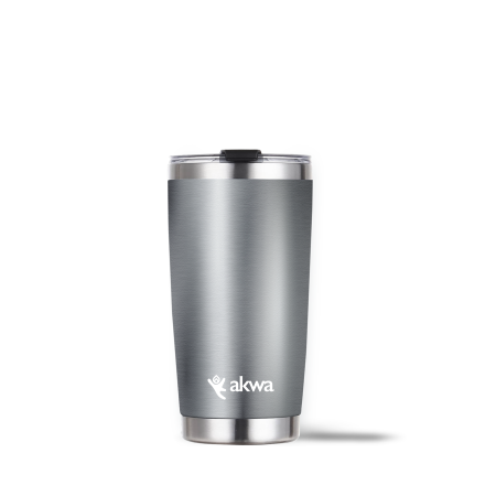 Vaso Venti plateado
