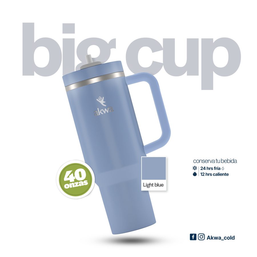 Big Cup Light Blue