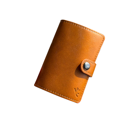 Akwa Wallet Camel con Broche