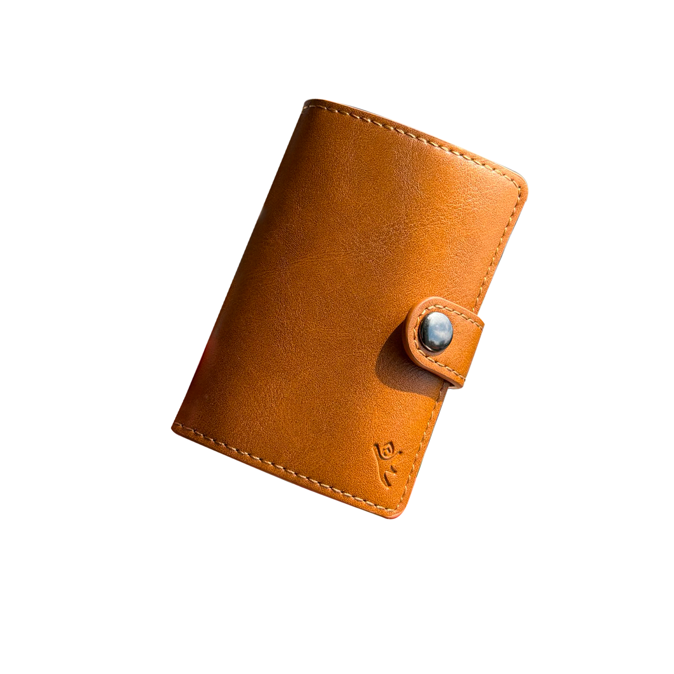 Akwa Wallet Camel con Broche
