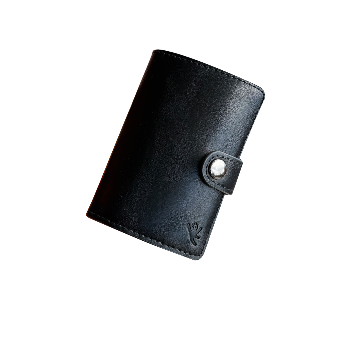 Akwa Wallet Black con Broche
